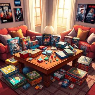 Настільні ігри за мотивами фільмів та серіалів