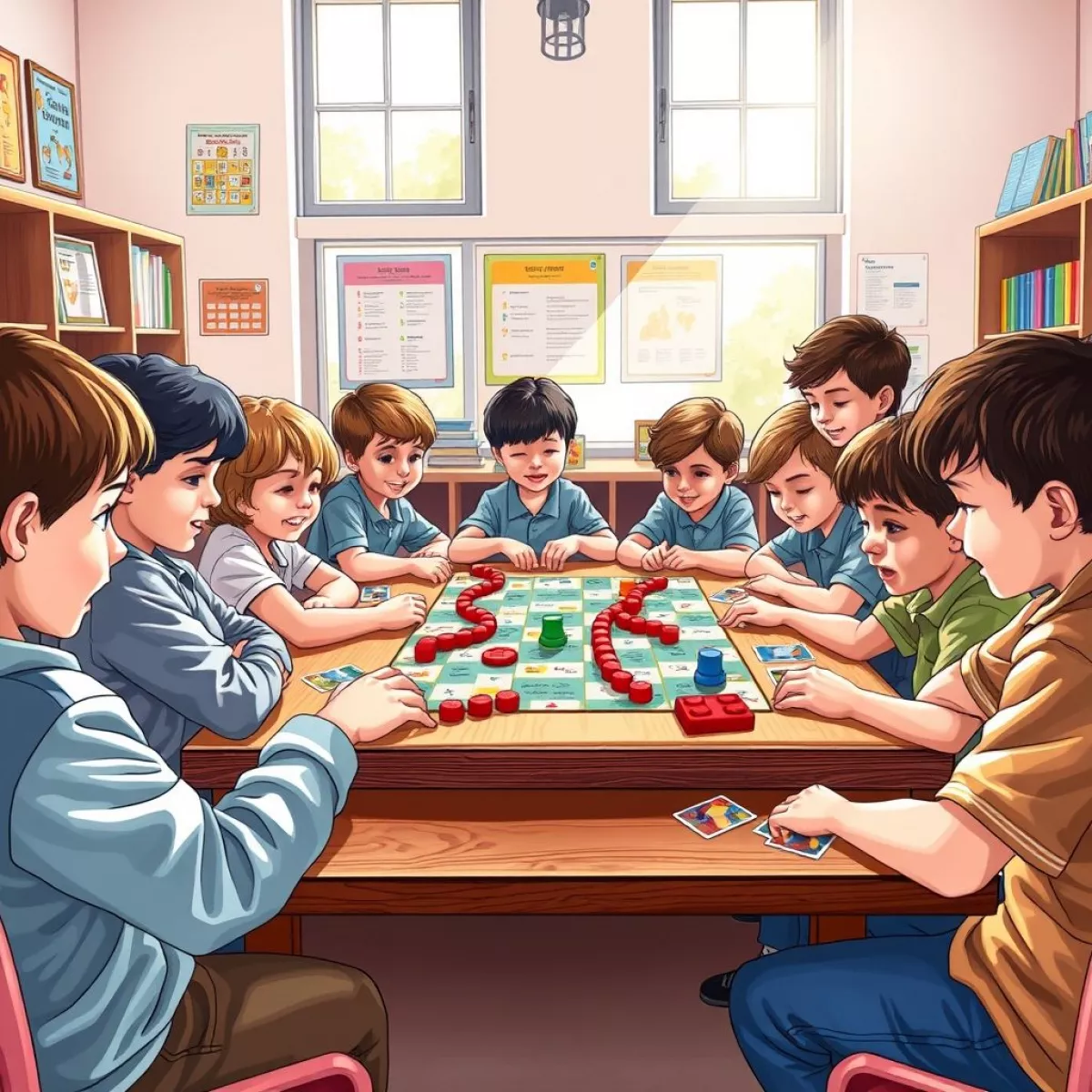 Настільні ігри та інтелектуальний розвиток школярів