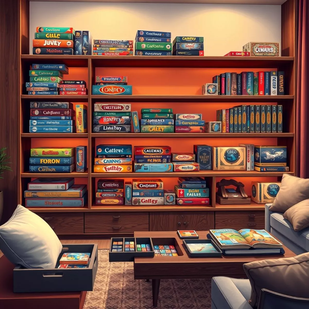 Як правильно зберігати настільні ігри: від полиць до органайзерів