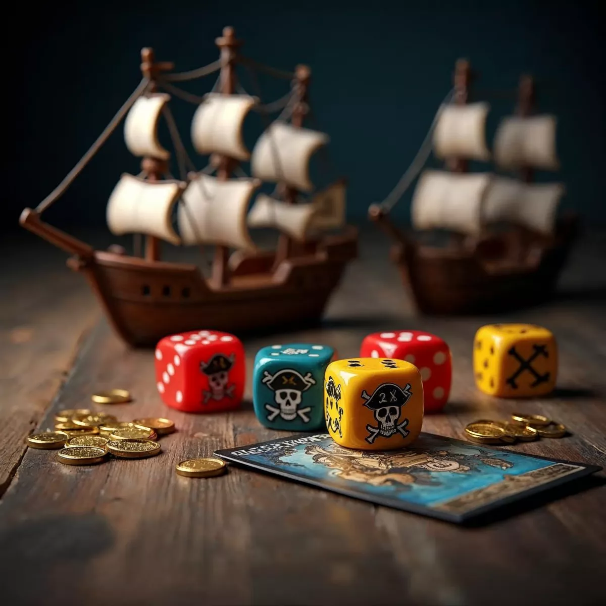 Піратські пригоди на столі: ігри про корсарів та скарби