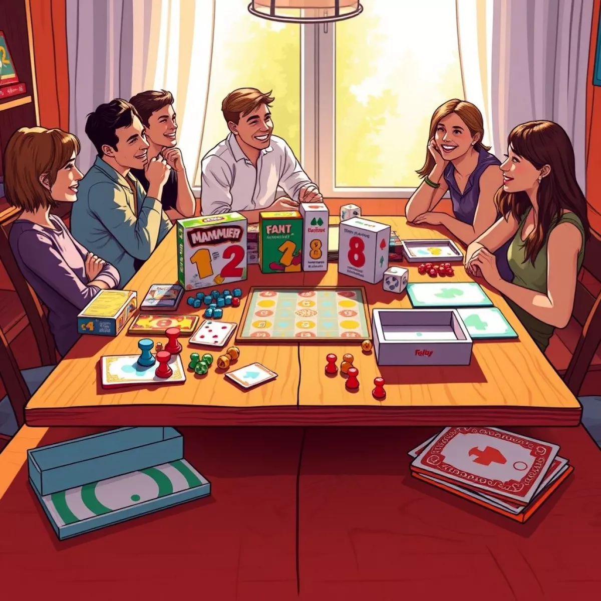 Настолки, які можна пояснити за 2 хвилини