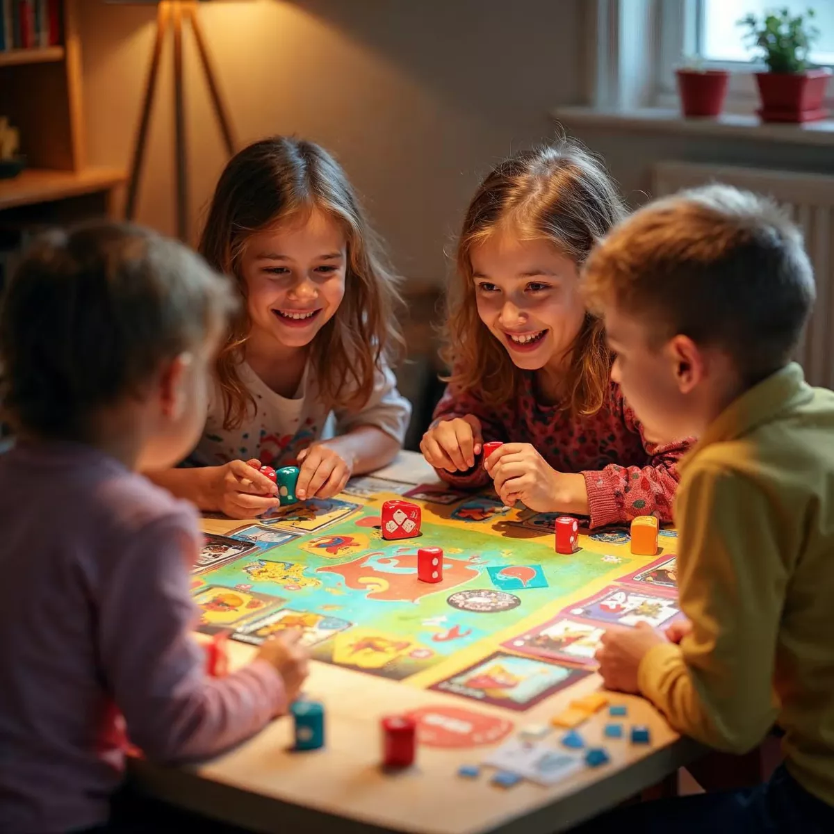 Дитячий день народження: сценарій з настільними іграми