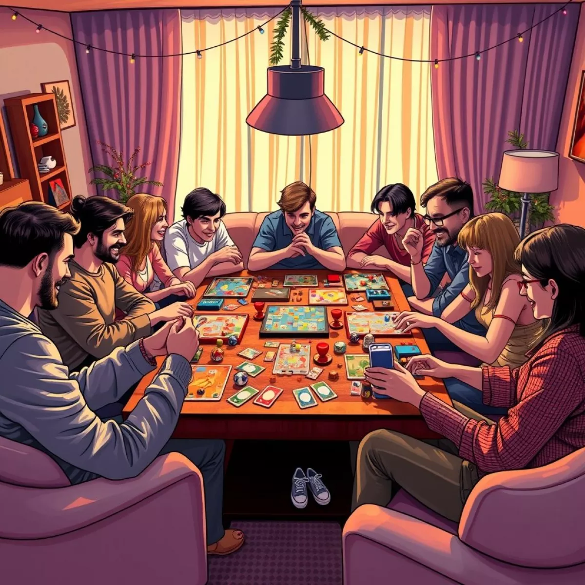 Ігри для великої компанії: вечірка з настолками