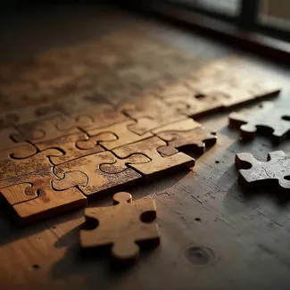 Сучасні пазли для дорослих: Від класики до дерев'яних візерунків