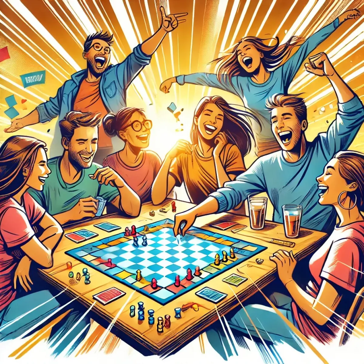 Кращі ігри для великої компанії друзів