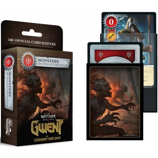 Протектори Гвинт Монстри — Gwent Sleeves Monsters (100 шт)