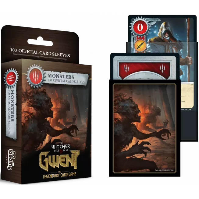 Протектори Гвинт Монстри — Gwent Sleeves Monsters (100 шт)