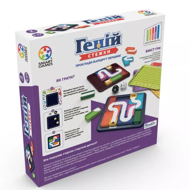 Настільна гра Геній. Стежки (The Genius Connection)