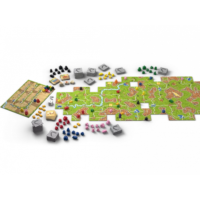 Настільна гра Каркасон: Велике зібрання (Carcassonne Big Box 3.0)