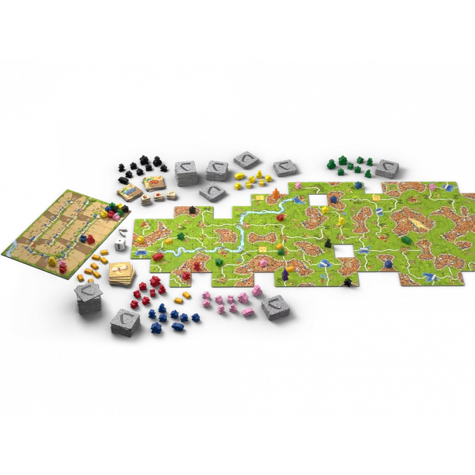 Настільна гра Каркасон: Велике зібрання (Carcassonne Big Box 3.0)