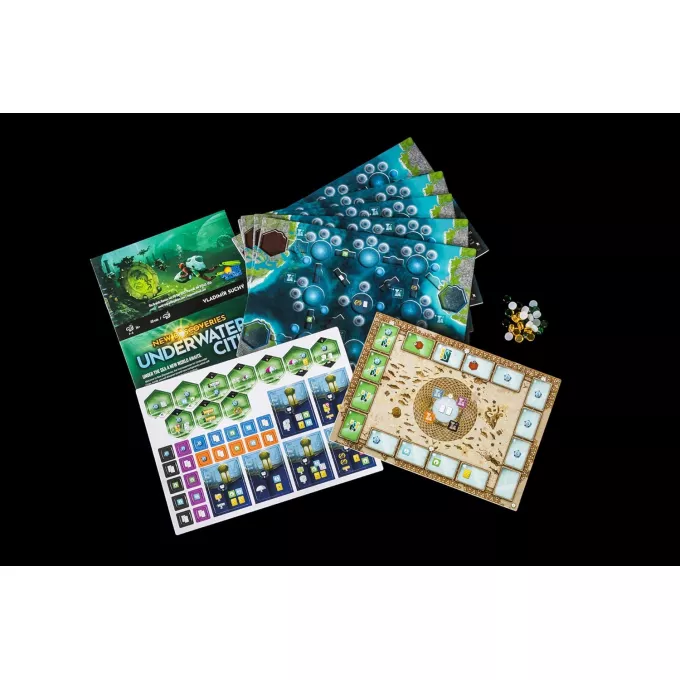Настільна гра Underwater Cities: New Discoveries (Підводні міста: Нові відкриття)