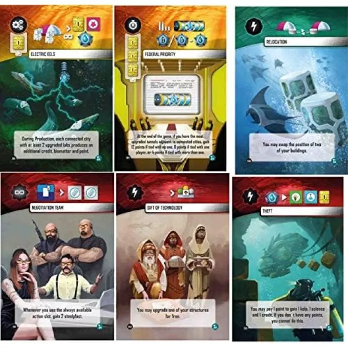 Настільна гра Underwater Cities: New Discoveries (Підводні міста: Нові відкриття)