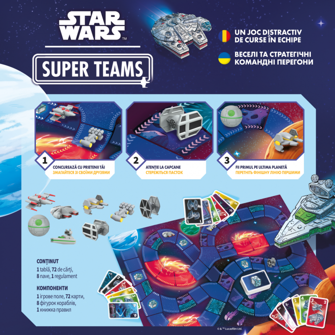 Настільна гра Зоряні війни. Суперкоманди (Star Wars Super Teams)