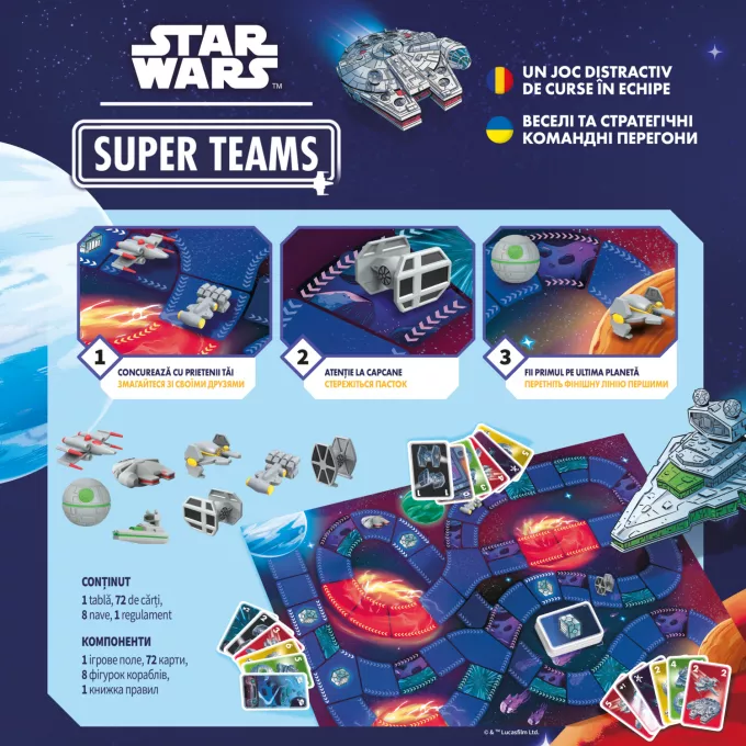 Настільна гра Зоряні війни. Суперкоманди (Star Wars Super Teams)