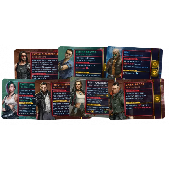 Настільна гра Cyberpunk 2077. Банди Найт-Сіті (Gangs of Night City): купити за кращою ціною в Україні