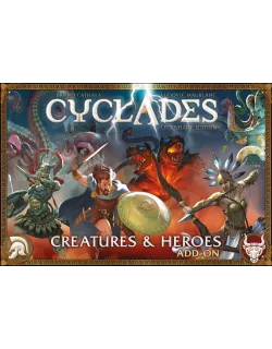 Настільна гра Кіклади. Легендарне видання - Монстри і герої (Cyclades: Creatures & Heroes)
