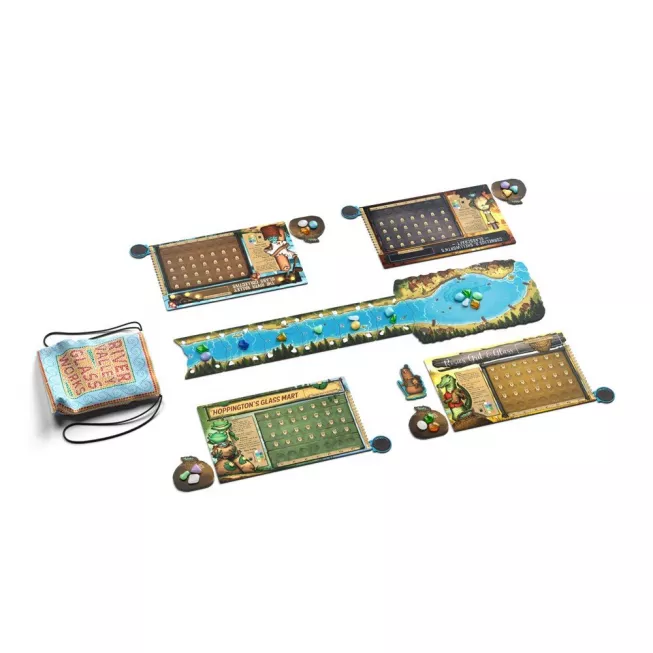 Настільна гра Річкова долина. Фабрика мозаїки (River Valley Glassworks)