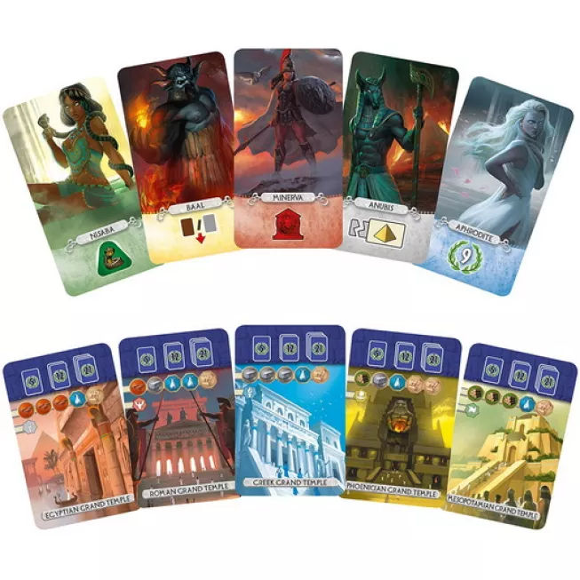 Настільна гра 7 Чудес Дуель: Пантеон (7 Wonders Duel: Pantheon)