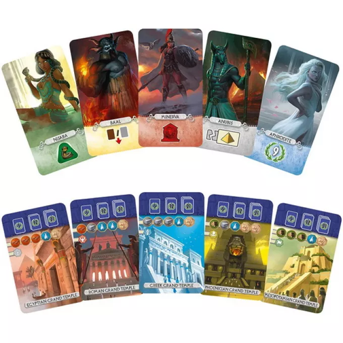 Настільна гра 7 Чудес Дуель: Пантеон (7 Wonders Duel: Pantheon)