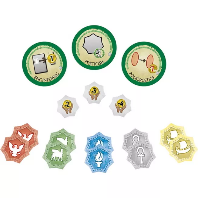 Настільна гра 7 Чудес Дуель: Пантеон (7 Wonders Duel: Pantheon)