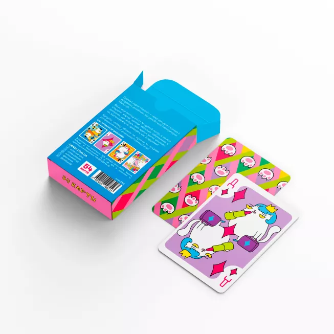 Гральні карти котячі Maliunok