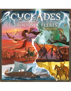 Настільна гра Кіклади. Легендарне видання - Загони і флот (Cyclades: Troops & Fleets)