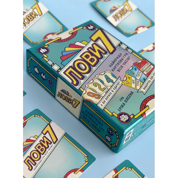 Настільна гра Лови7 (Flip7)