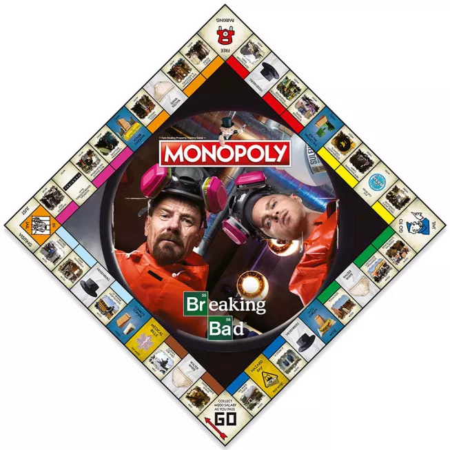 Настільна гра Monopoly: Breaking Bad (Монополія: Пуститися берега)