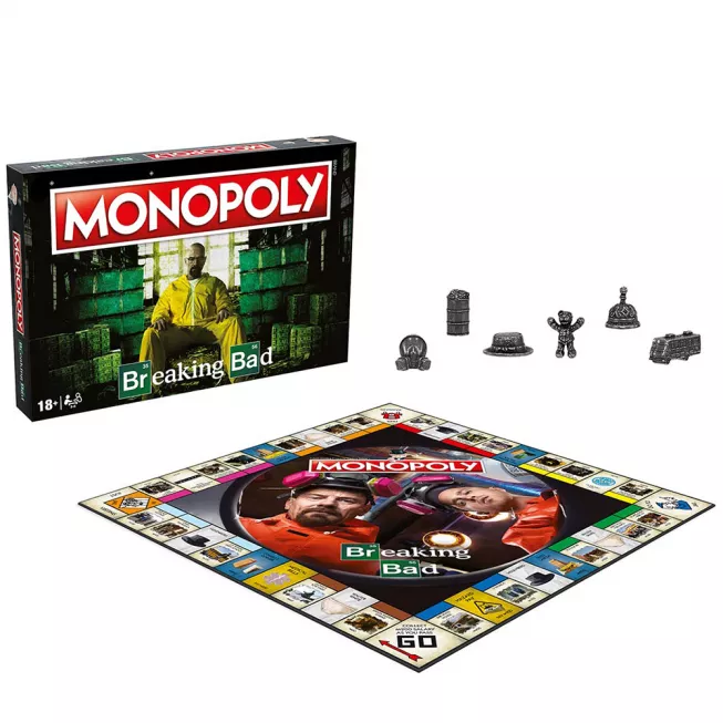 Настільна гра Monopoly: Breaking Bad (Монополія: Пуститися берега)