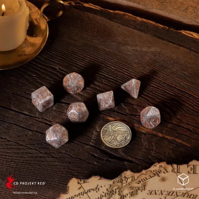 Набір кубиків The Witcher Dice Set. Ciri - Elder Blood (7)