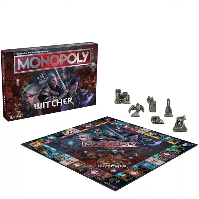 Настільна гра Monopoly UK: Witcher (Монополія: Відьмак)