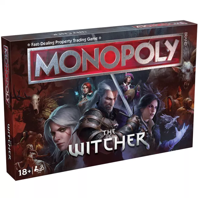Настільна гра Monopoly UK: Witcher (Монополія: Відьмак)