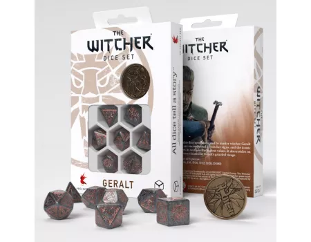 Набір кубиків The Witcher Dice Set. Geralt - Price of Neutrality (7)