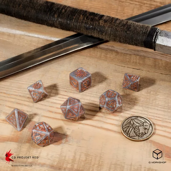 Набір кубиків The Witcher Dice Set. Geralt - Price of Neutrality (7)