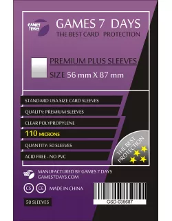Протектори Games7Days (56 x 87 мм) Premium Plus USA (50 шт)