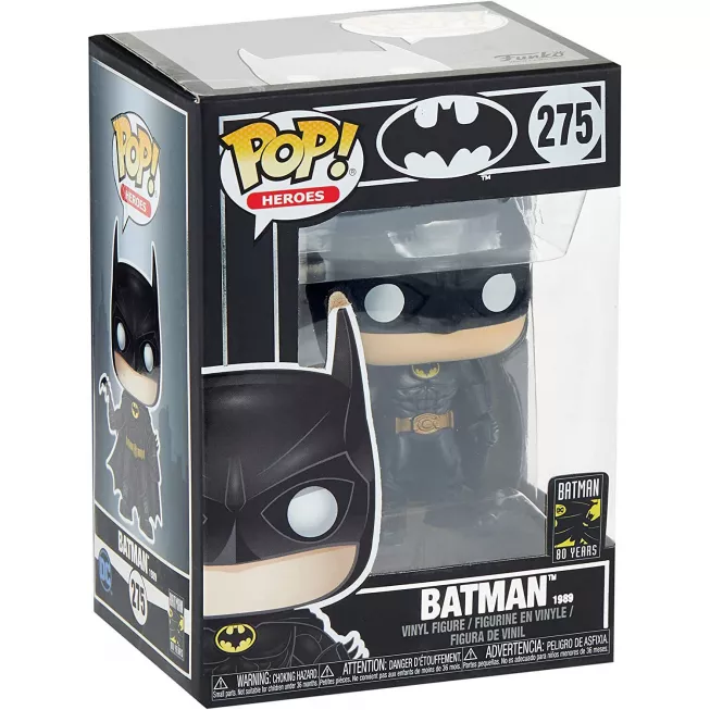 Фігурка Бетмен - Funko Pop DC Heroes #275: Batman 80th - Batman (1989)