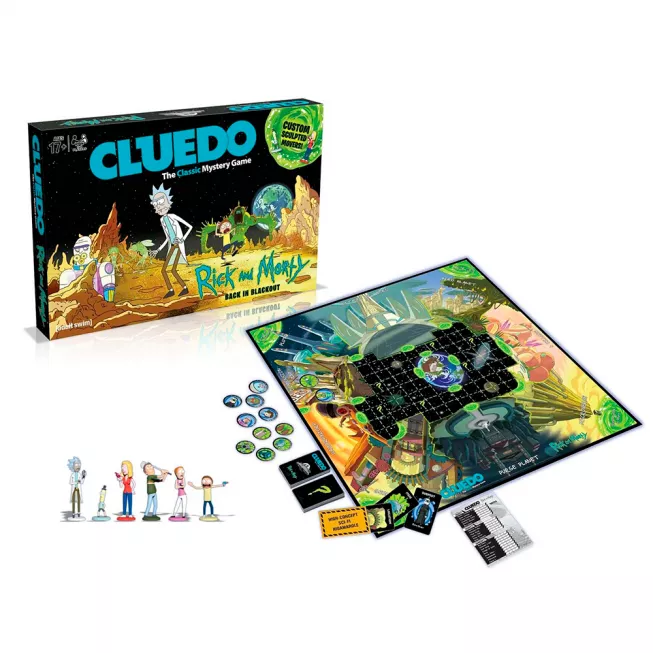 Настільна гра Cluedo: Rick and Morty (Cluedo: Рік і Морті)