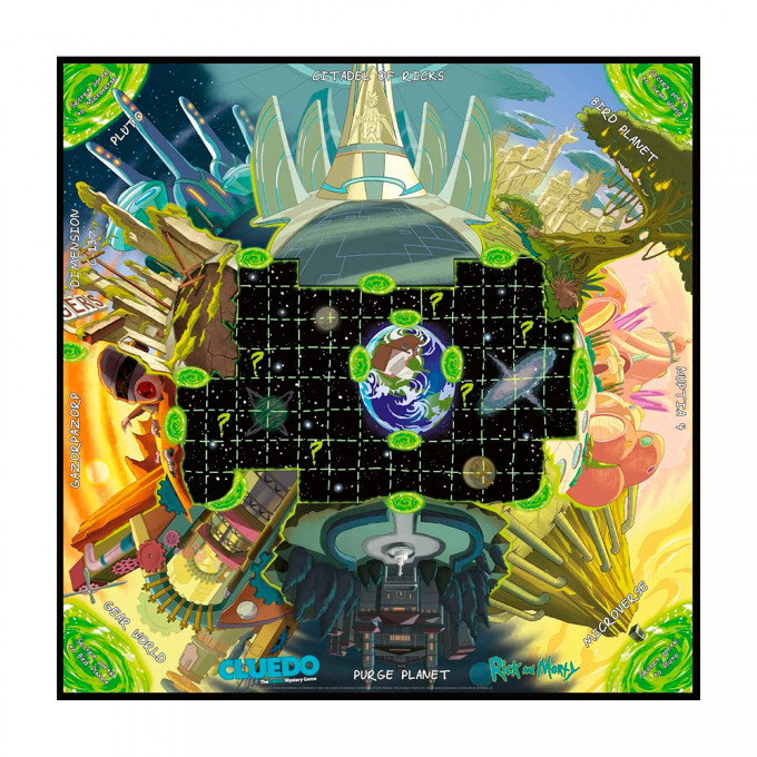Настільна гра Cluedo: Rick and Morty (Cluedo: Рік і Морті)
