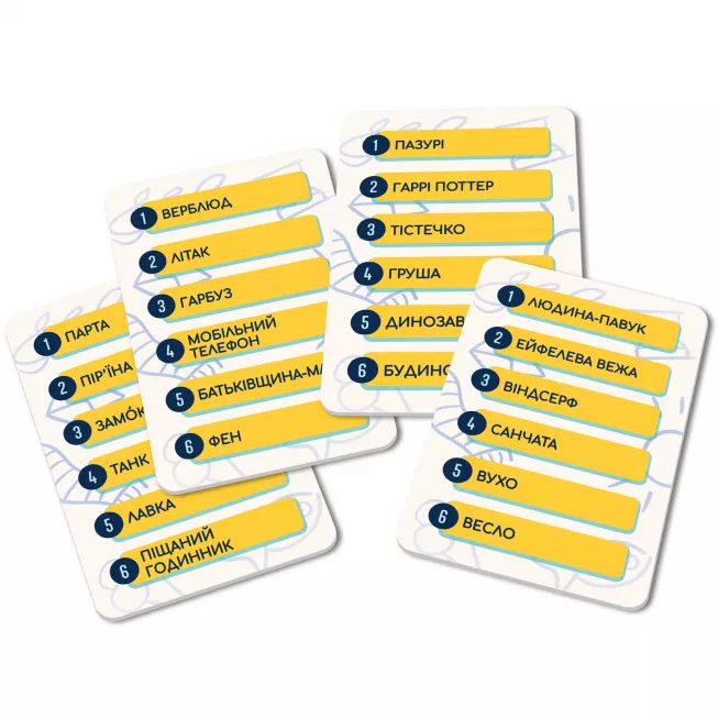 Настільна гра Дотепні лінії (Broad Lines)