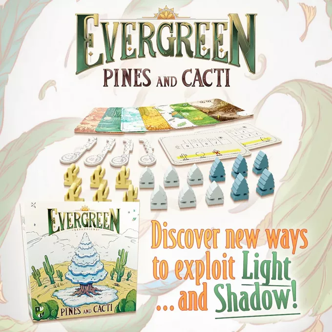 Настільна гра Evergreen: Pines and Cacti (Сосни та Кактуси)