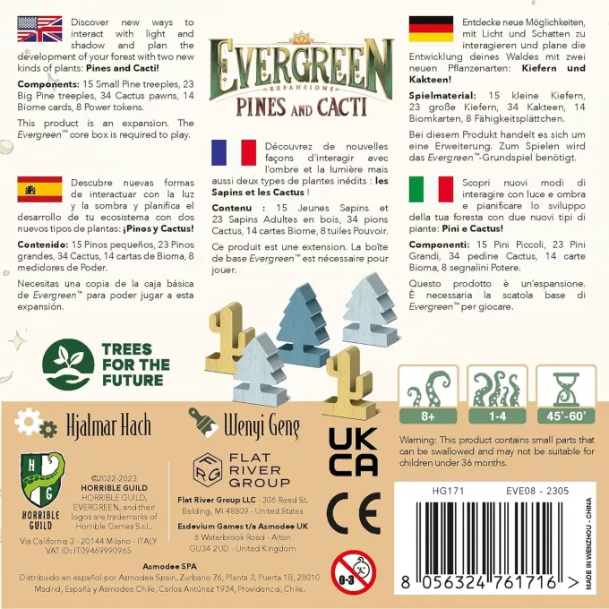 Настільна гра Evergreen: Pines and Cacti (Сосни та Кактуси)