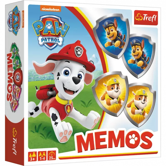 Настільна гра Мемос Щенячий патруль (Paw Patrol)