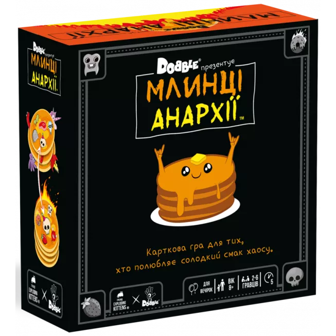 Настільна гра Млинці Анархії (Anarchy Pancakes)