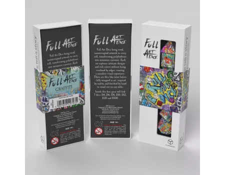 Набір кубиків Full Art Dice Set: Graffiti