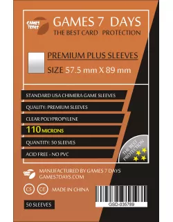 Протектори Games7Days (57.5 x 89 мм) Premium Plus USA (50 шт)