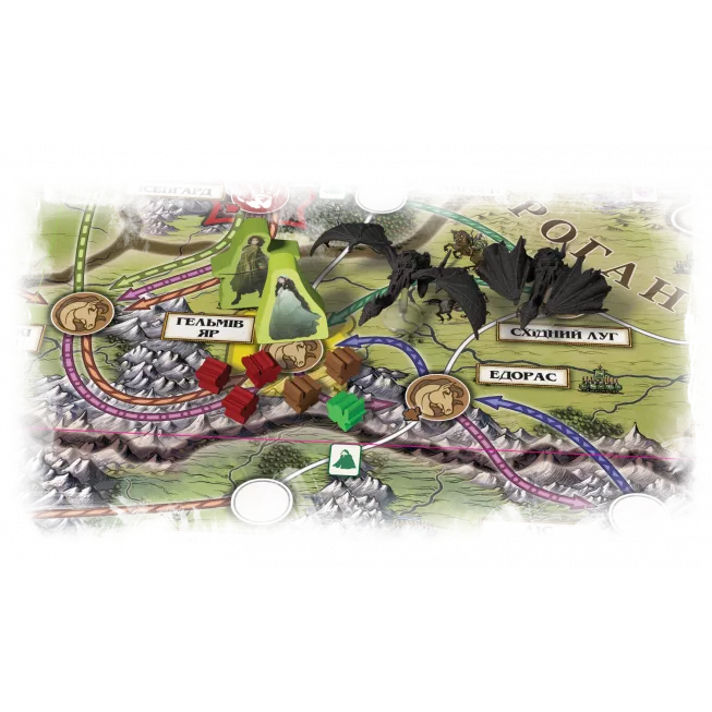 Настільна гра Володар Перснів. Доля братства (The Lord of the Rings: Fate of the Fellowship)