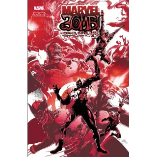 Комікс Marvel Зомбі. Чорне,Біле,Кров. Випуск 1 (обкладинка С)