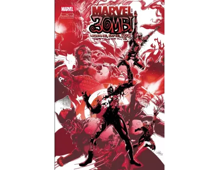 Комікс Marvel Зомбі. Чорне,Біле,Кров. Випуск 1 (обкладинка С)