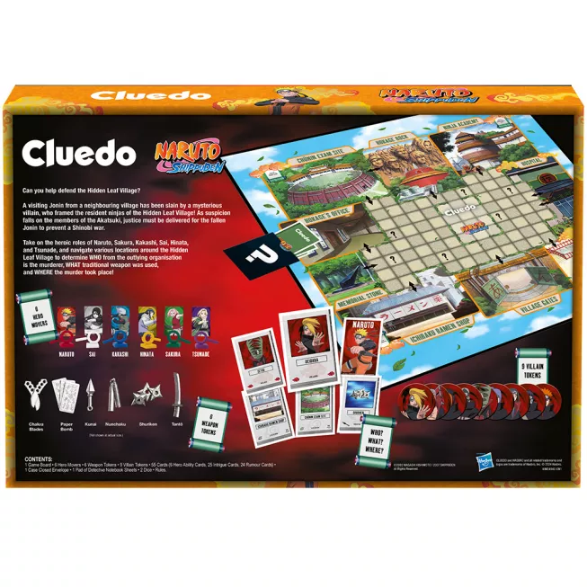 Настільна гра Cluedo: Naruto Shippuden (Cluedo: Наруто)