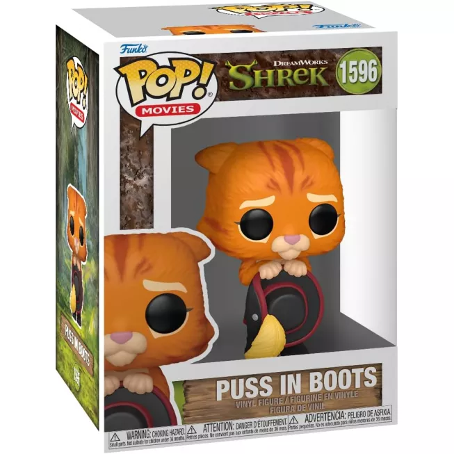 Фігурка Кіт у Чоботях - Funko Pop Movies: Shrek #1596 - Puss in Boots